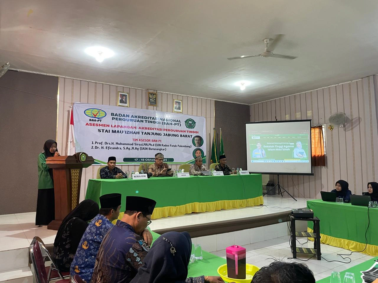 STAI Mau'izhah Tanjung Jabung Barat Sukses Laksanakan Asesmen Lapangan BAN-PT